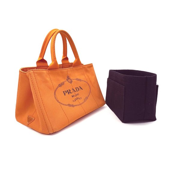 Prada Canapa MM - Orange - Picture 16 of 16
